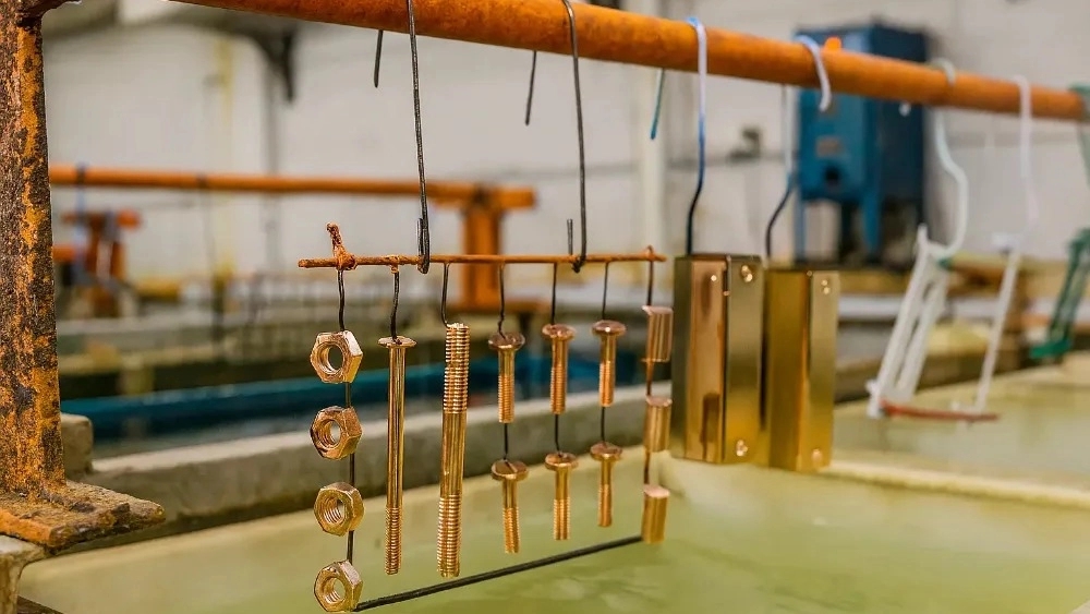 Industrial plating of non-ferrous metals in Tehran