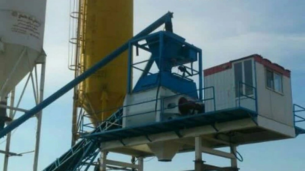 Tehran Batching Aria Sanat, installation and commissioning of all types of batching