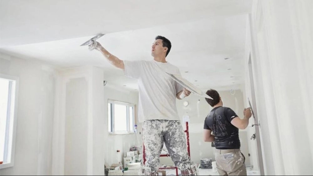 Hossein Abadi contracting, plastering and staining services in Mashhad