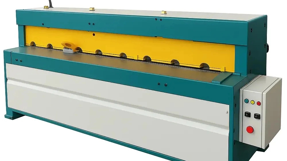 Novintech guillotine scissors, sale and repair of sheet press roll benders in Tehran