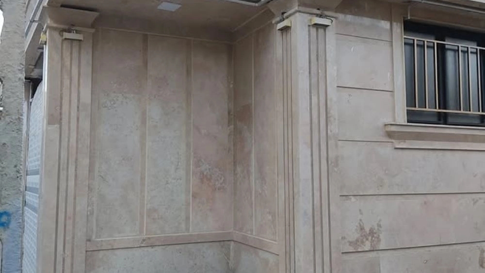Shahmoradi stonework, implementation of classical building facade and slabs in Bukan