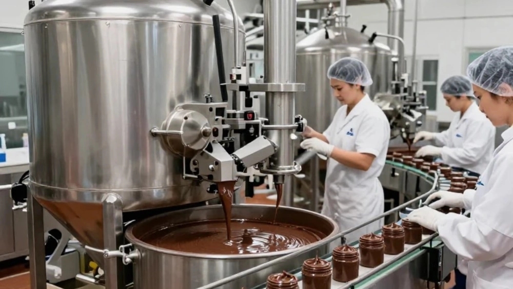 Breakfast chocolate production line in Tehran, guide from zero to one hundred processes and necessary equipment