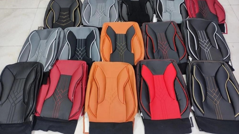 Rakhsha sports store, sales and installation of car seat covers in Ahvaz