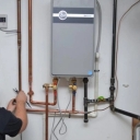 Herati facilities, water and sewage piping and water heater installation in Golestan