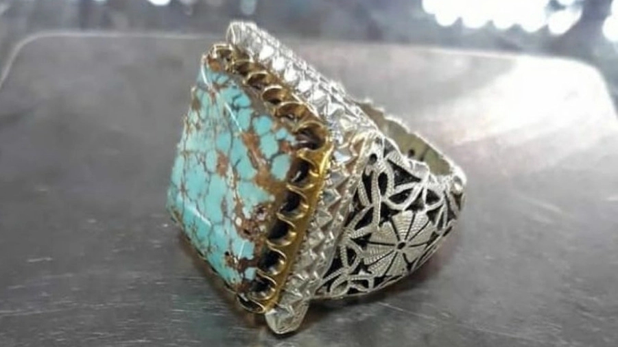 Sadeghi Fard's workshop, design and manufacture of chamber bangle ring and silver ball in Mashhad