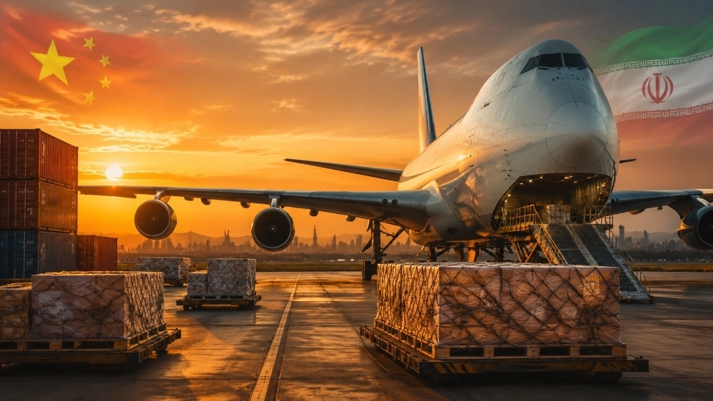 Conditions of air freight from China to Iran by Skynexcargo