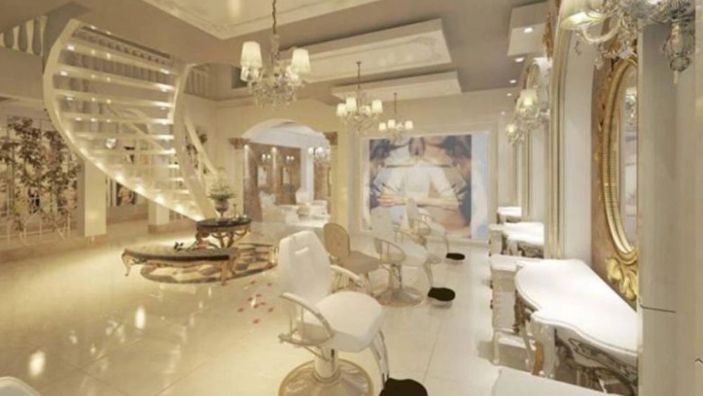 Samia Mohammadzadeh beauty salon, providing bridal beauty services, chignon, hair color in Sabzevar