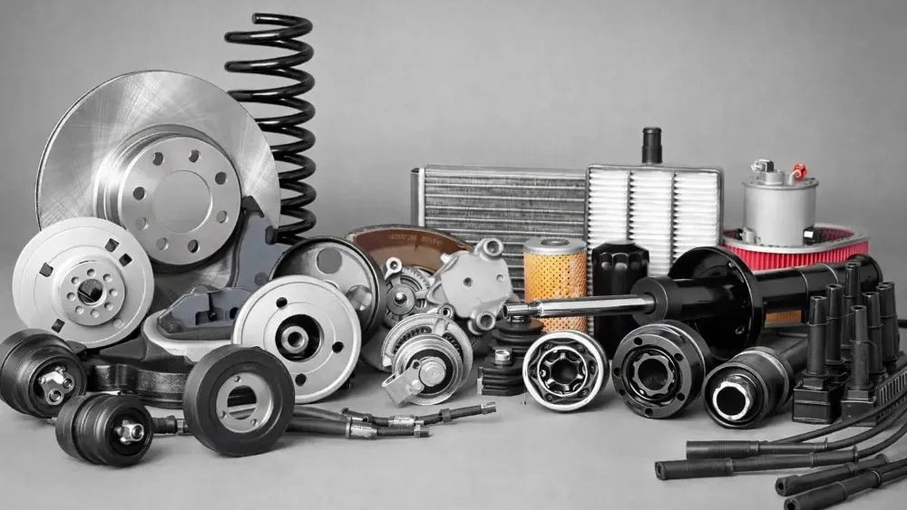Mohammad Bashar store, selling all kinds of Iranian car spare parts in Ahvaz, Khuzestan