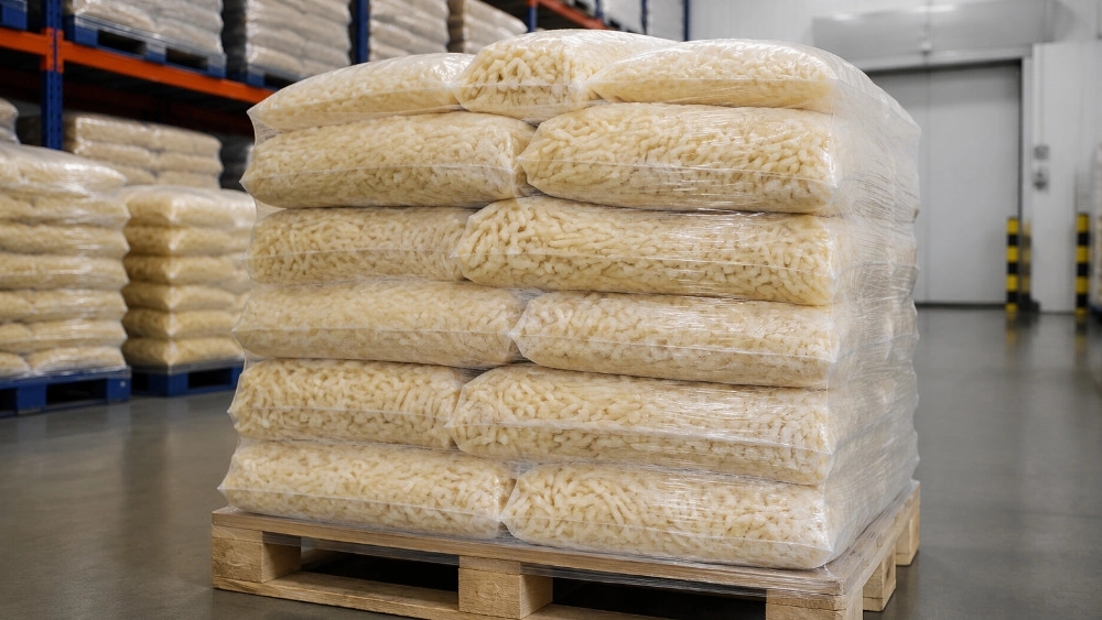 Export of french fries