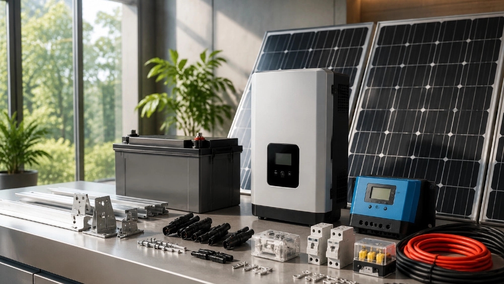 The best solar parts and equipment sales center in Joibar
