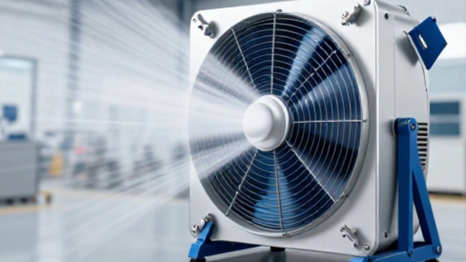 Buying an industrial cooler with high cooling efficiency, producing an industrial ventilator, Nasim Fan