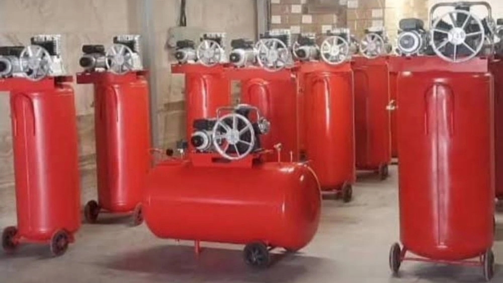 The best Mahan screw compressor production center in Shahr Quds, Tehran