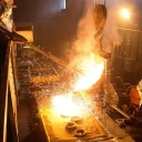 Zainbian Foundry, smelting of metals and aluminum and bronze parts in Kashan