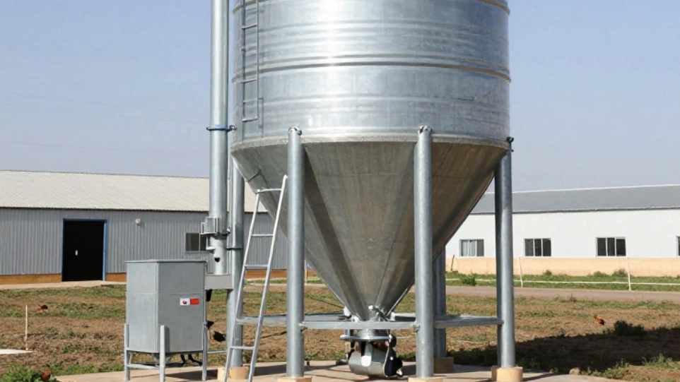 Poultry metal storage silo in Tabriz and export purchase at the best price