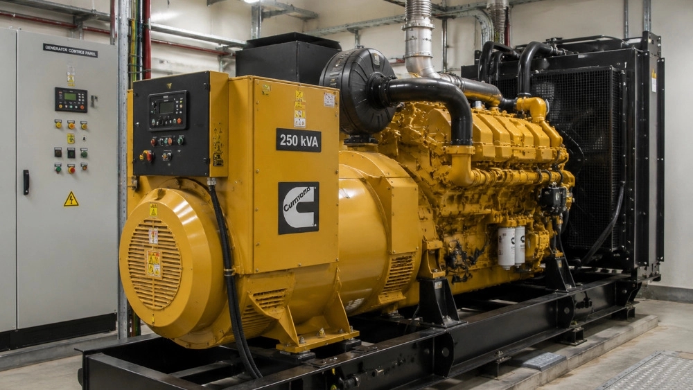 Cummins 250 kava diesel generator installation guide