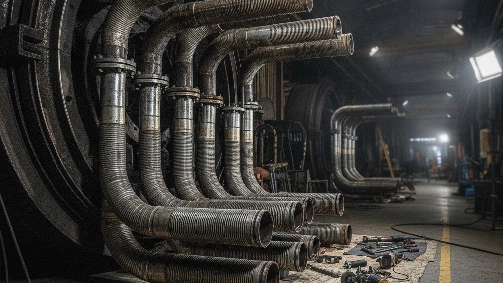 Replacing the boiler tube in Fars
