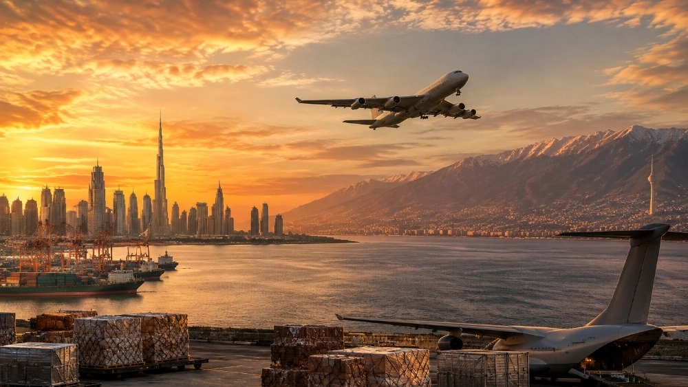 The best air freight company from Dubai to Iran, fast, safe and professional shipping