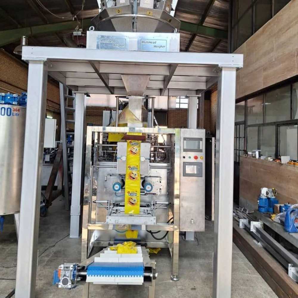 Four-sided sewing packing of ten scales