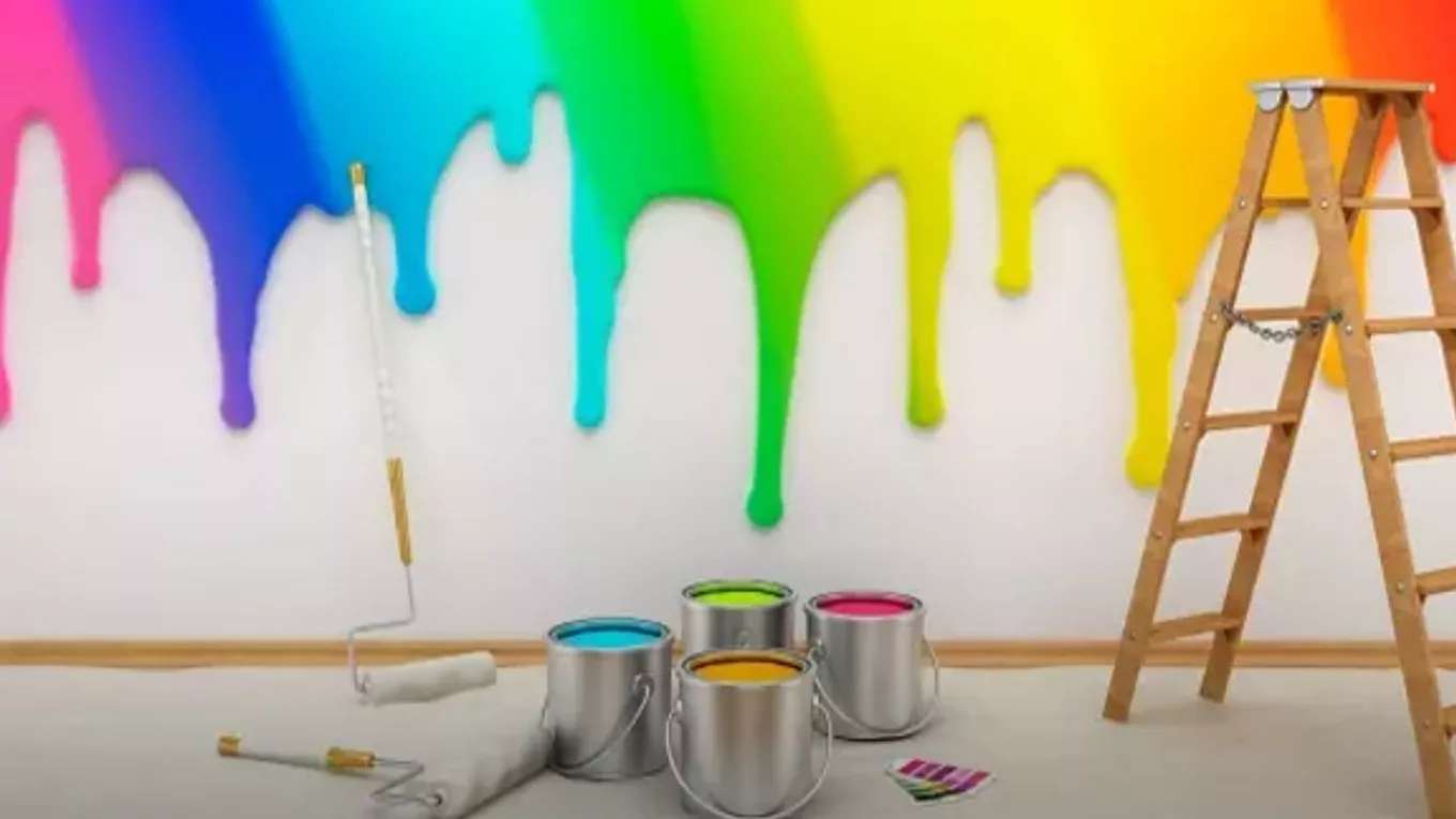 Painting of Hossein Shakuri building