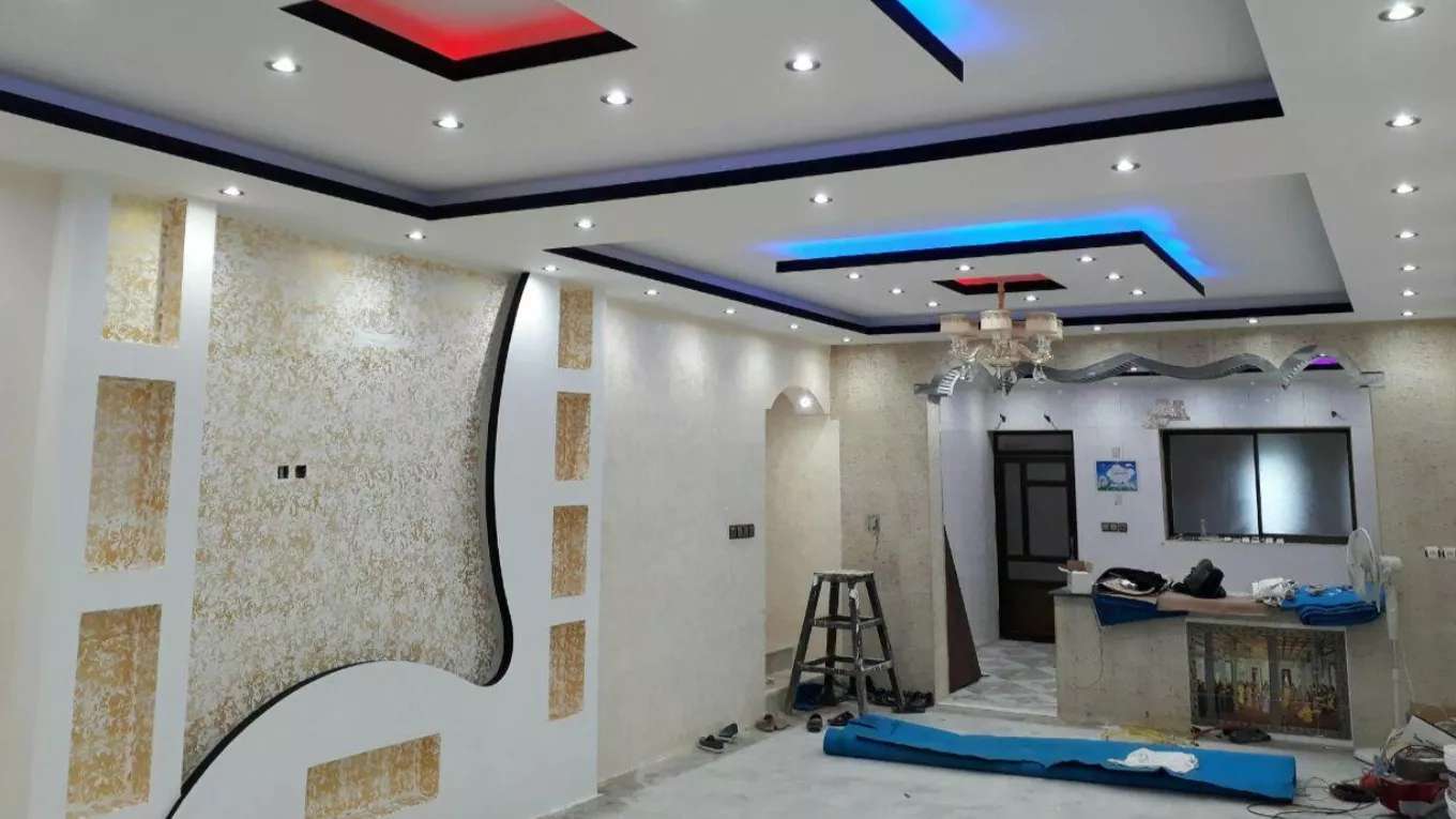 Painting of Hossein Shakuri building