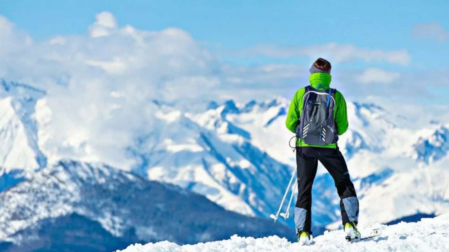 Stock ski mountaineering clothing