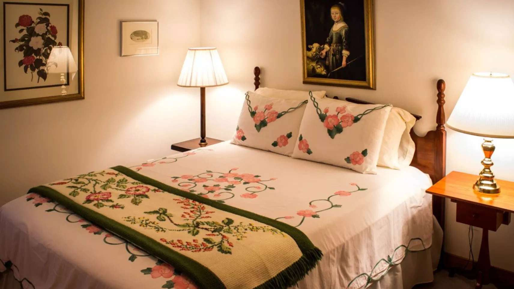 Beds and mattresses are made of wood