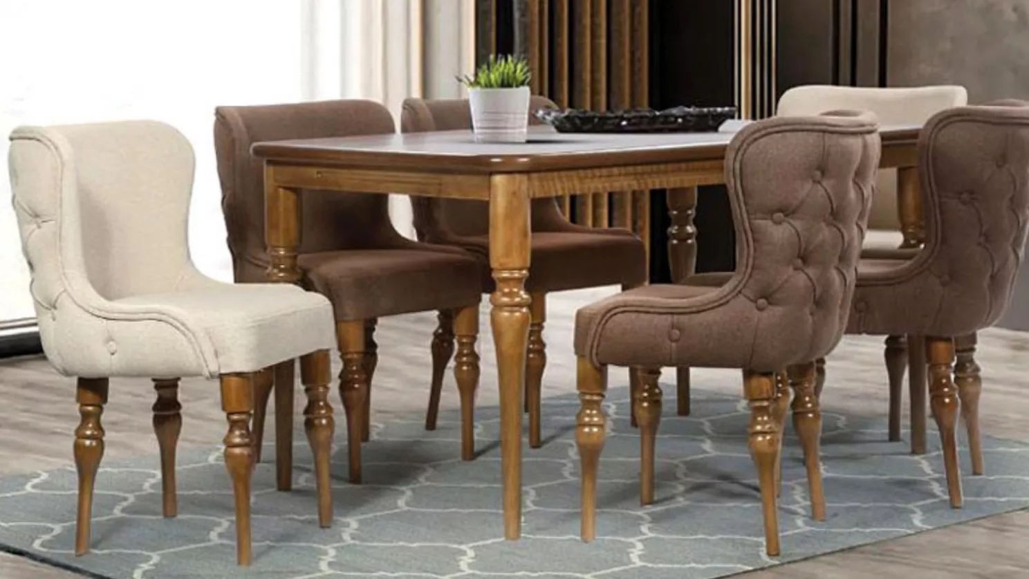 میز ناهار خوری چستر یا کلاسیک؛ کدام مناسب تراست؟