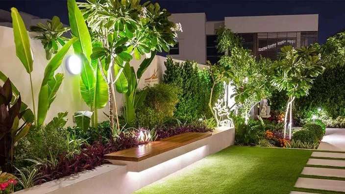 Landscaping of a beautiful house in Ramsar