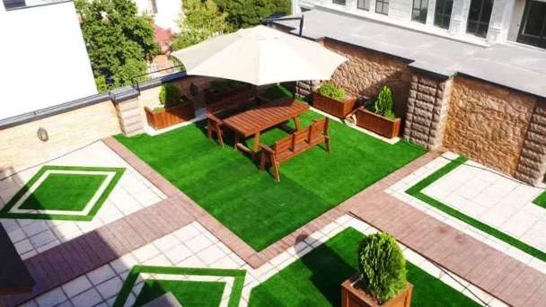 Landscaping of a beautiful house in Ramsar