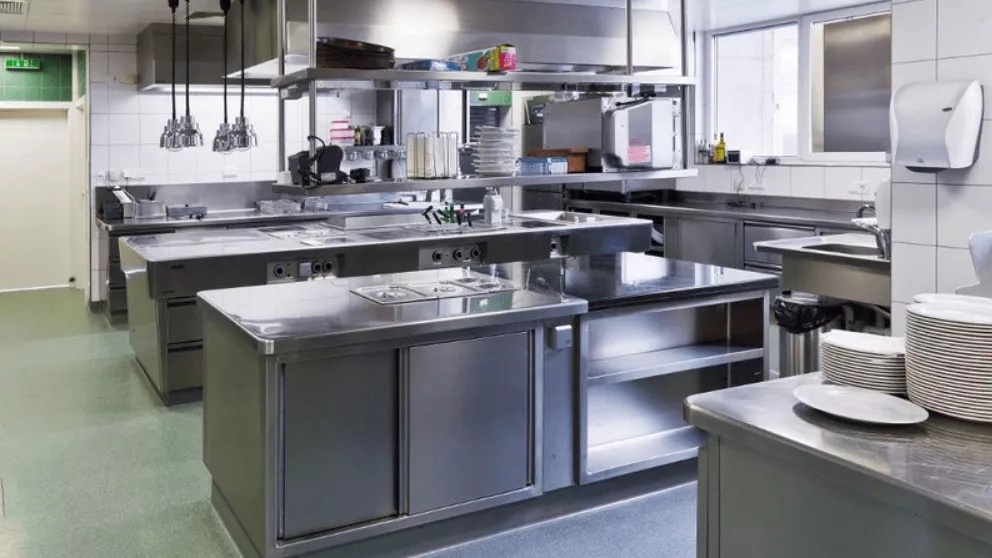 What is industrial kitchen equipment?