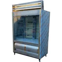 Cold blizzard, production of industrial refrigerators in the Happir Market cold store in Karaj