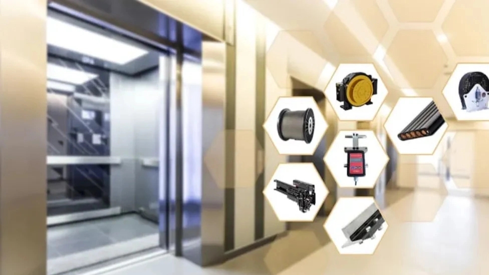 جميع أنواع قطع المصاعد