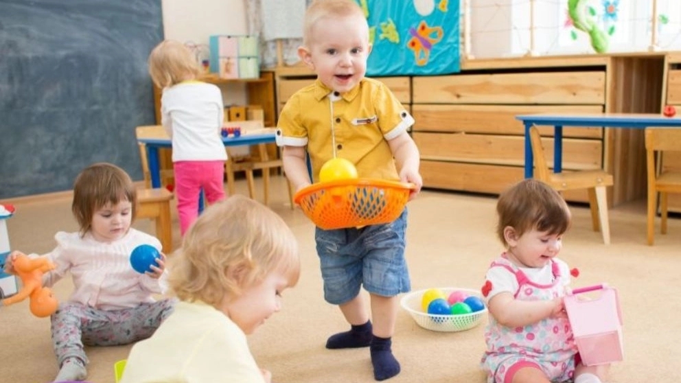 What is the role of kindergartens in children's social development?