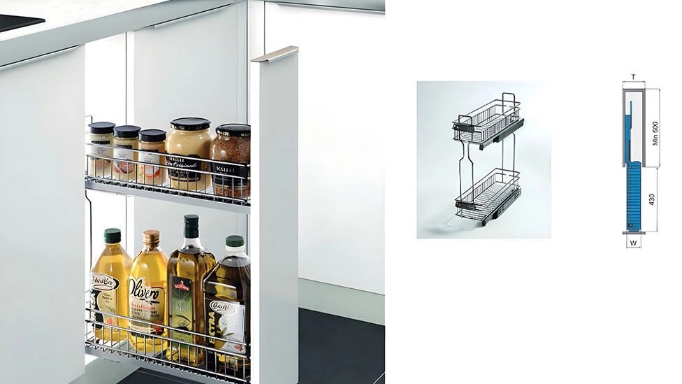 Types of supermarket kitchen cabinets