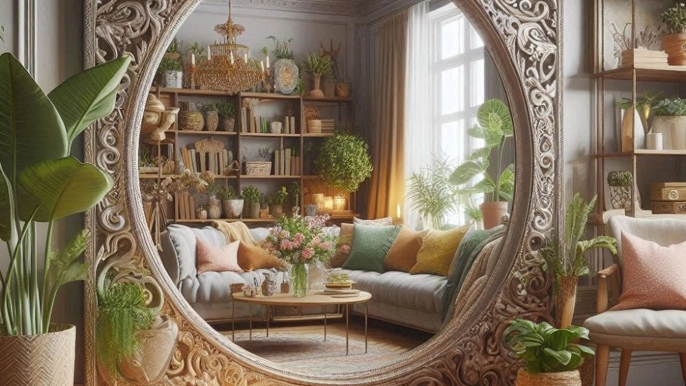 حافظة الجص والمرآة في مجموعة طهران باباي