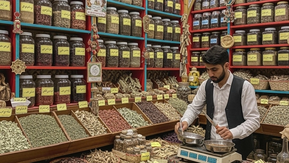 Buy all kinds of medicinal herbs and souvenir demonos from Atari Flower in Kurdistan